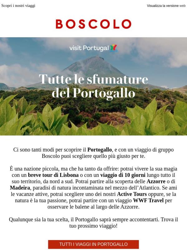 Il Portogallo, per tutti i gusti: scegli il tour giusto per te