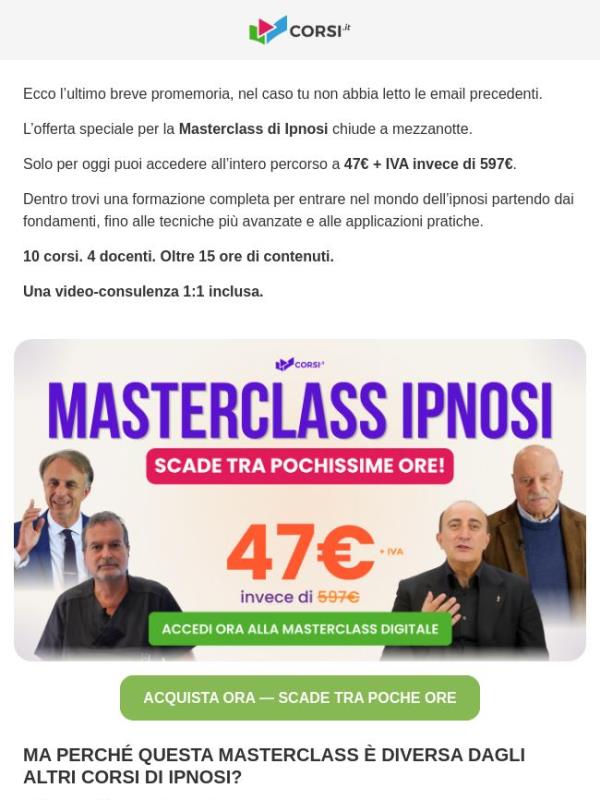 ULTIMA CHIAMATA (Ipnosi)