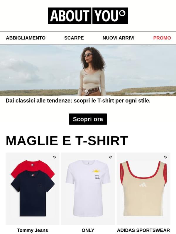 Finalmente tempo di maglietta