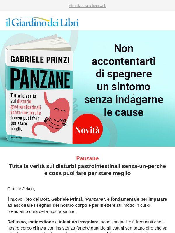Nuovo libro del Dott. Prinzi: Tutta la verità sui disturbi gastrointestinali (senza-un-perché)
