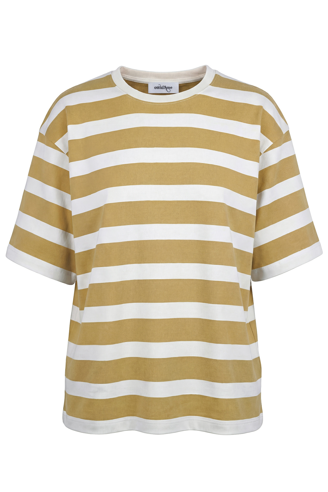 Ottod'ame - T-shirt - 470763 - Giallo/Latte - S / Giallo/Latte