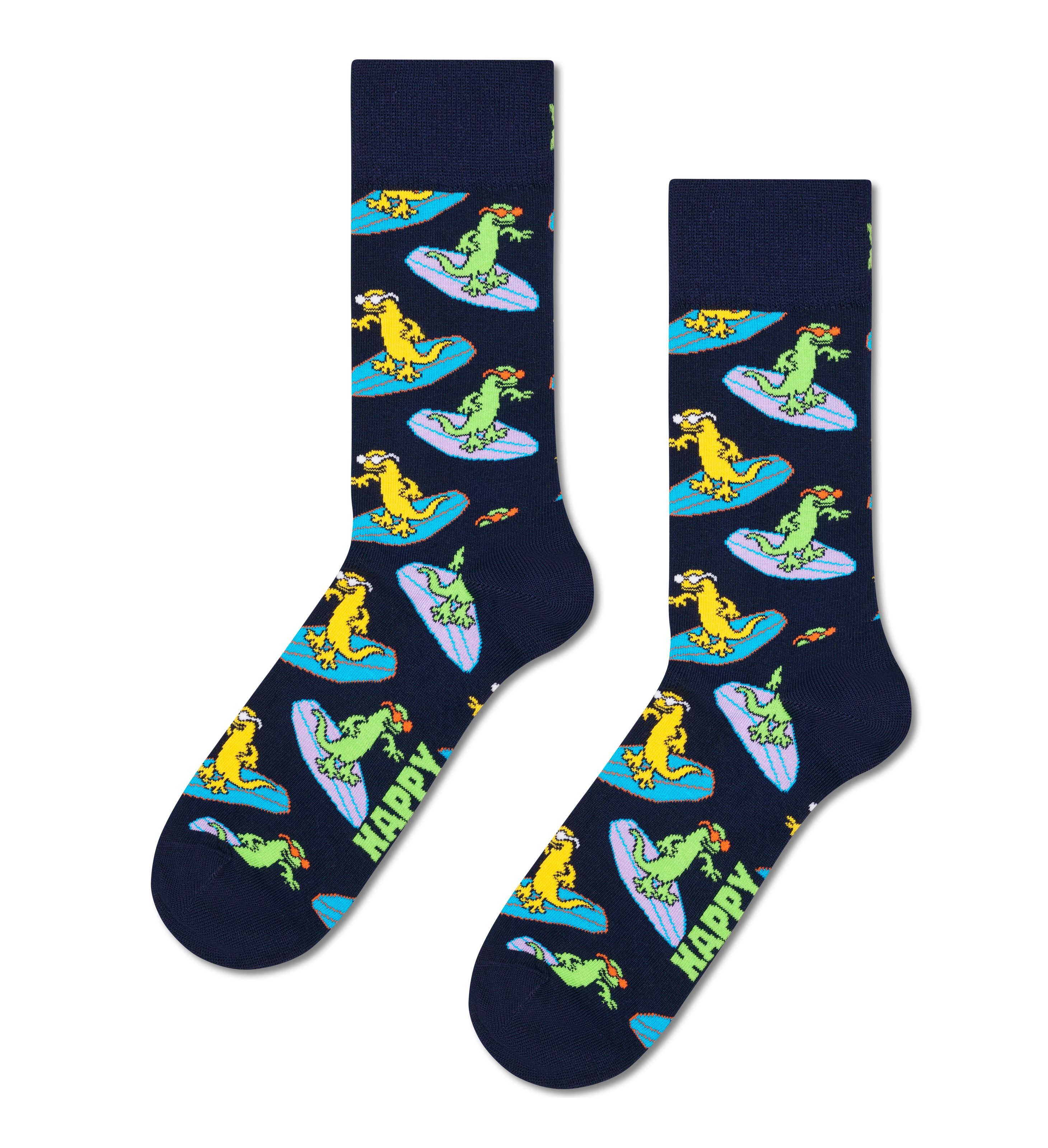 Surf Lizard Sock