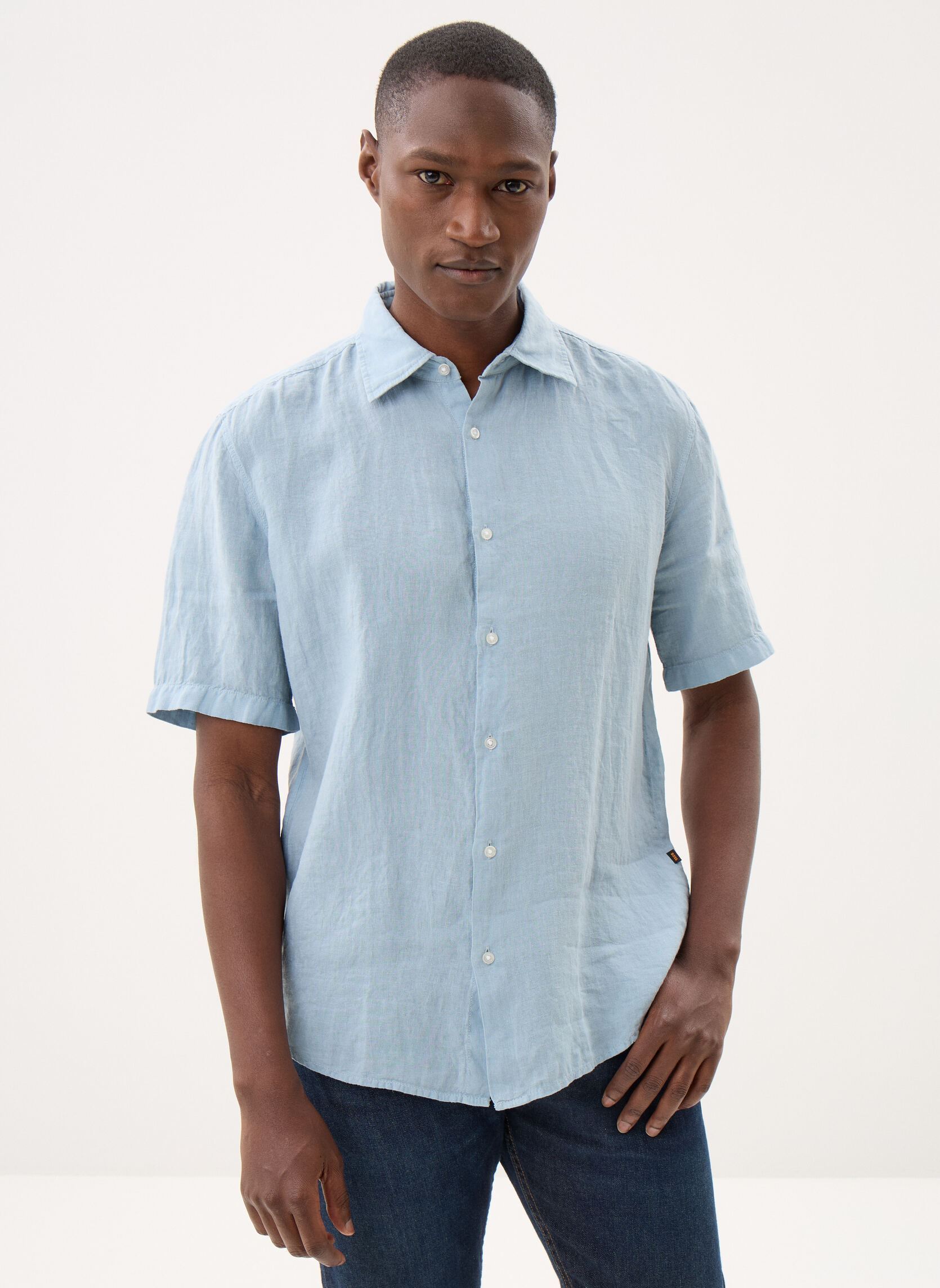 BOSS Chemises Rash_2_M homme bleu