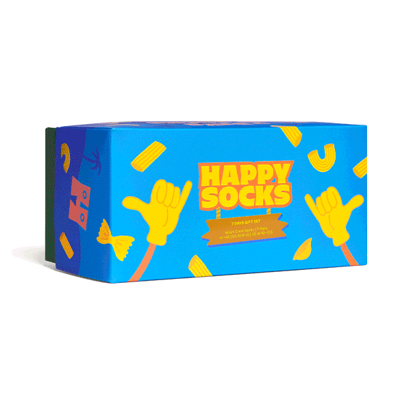 7-Pack 7 Days Socks Gift Set