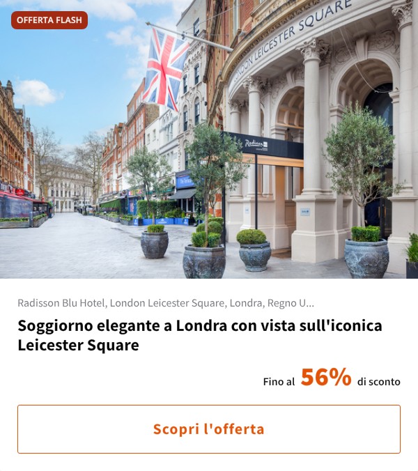 Soggiorno elegante a Londra con vista sull'iconica Leicester Square