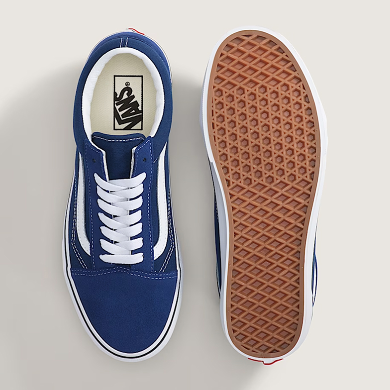 Deep Indigo Blue Old Skool Shoe