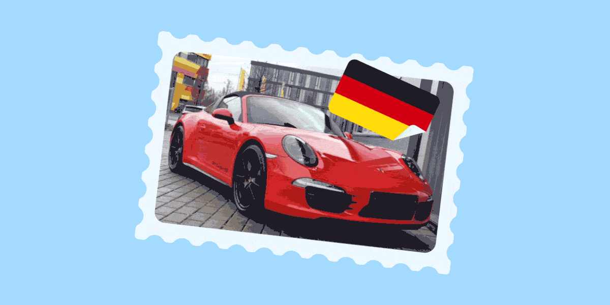 Porsche - before and after