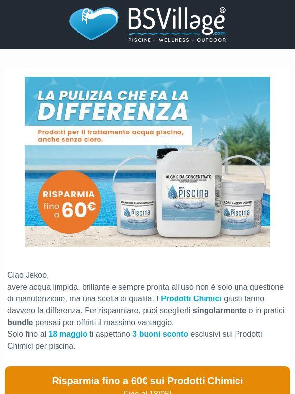Approfitta dei Codici Sconto e Risparmia fino a 60€ sui Prodotti Chimici!