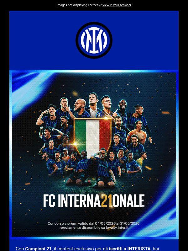 Campioni 21: vivi da protagonista la festa del 21° Scudetto