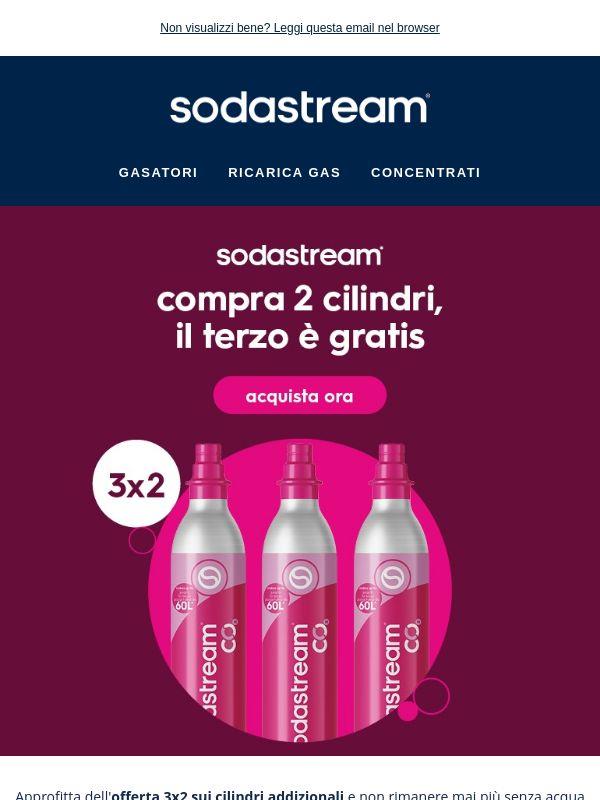 Promo 3x2 sui cilindri di scorta 💥