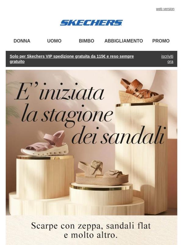 Sandali donna a partire da € 40