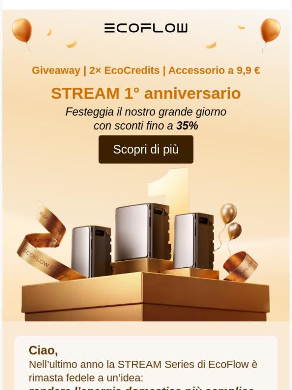 🎉 Preparazione anniversario: giveaway iscritti + anteprima offerte