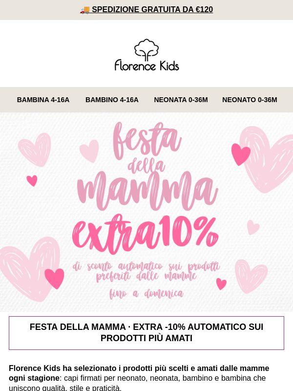 💗 FESTA DELLA MAMMA: EXTRA -10% AUTOMATICO SUI TUOI PREFERITI