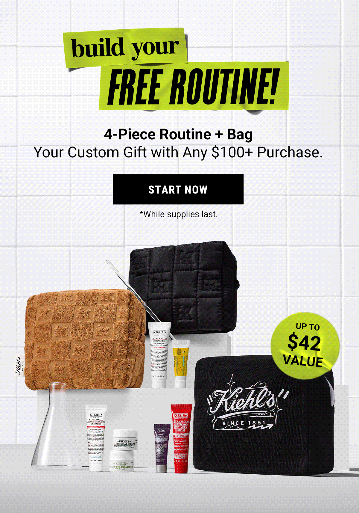 build your FREE ROUTINE!