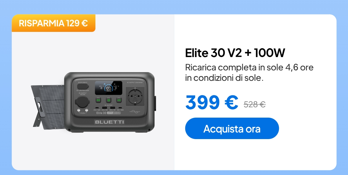 BLUETTI Elite 30 V2+100W