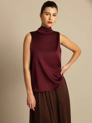 Image of 19Momme Seta Fiocco Colletto Camicie