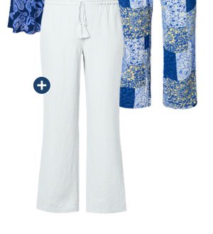 Pantaloni di lino