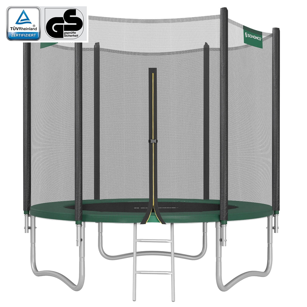 Image of Trampolino da giardino con rete di sicurezza resistente
