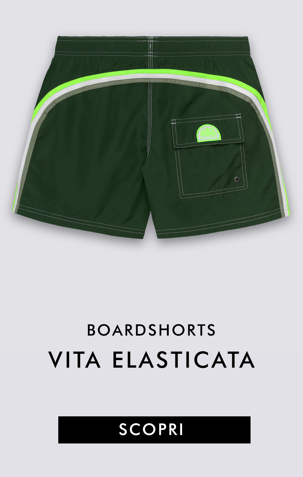 SUNDEK _boardshort_elasticated waist