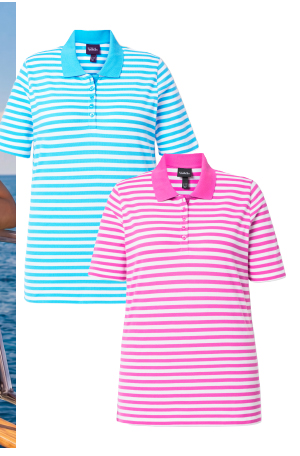 Maglia polo in cotone Pima