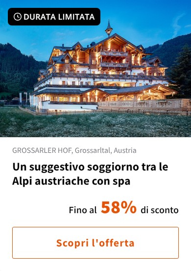 Un suggestivo soggiorno tra le Alpi austriache con spa