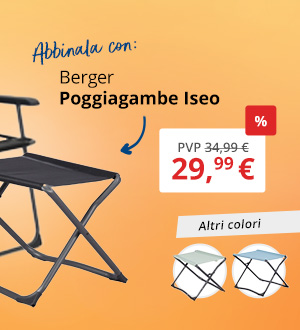 Poggiagambe Berger Iseo Classic