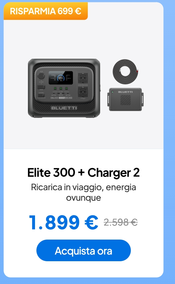 BLUETTI Elite 300 + Charger 2