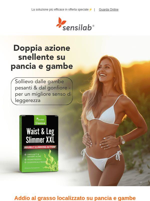Elimina il grasso localizzato da pancia e gambe👙