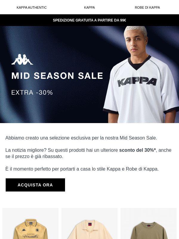 I saldi di metà stagione sono qui!
