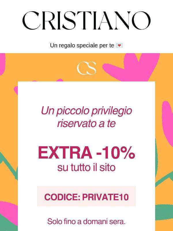 Un privilegio riservato a te ✨