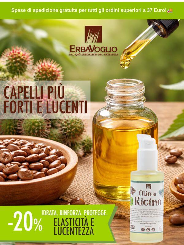 Scopri l’Olio di Ricino Bio: nutrimento intenso per capelli, pelle e unghie ✨