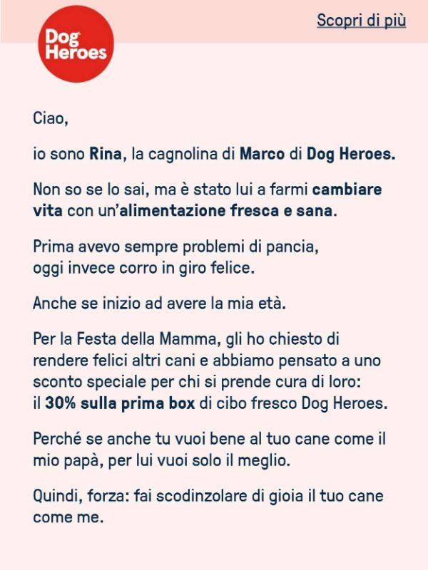 🐾 Rina ha un messaggio per te