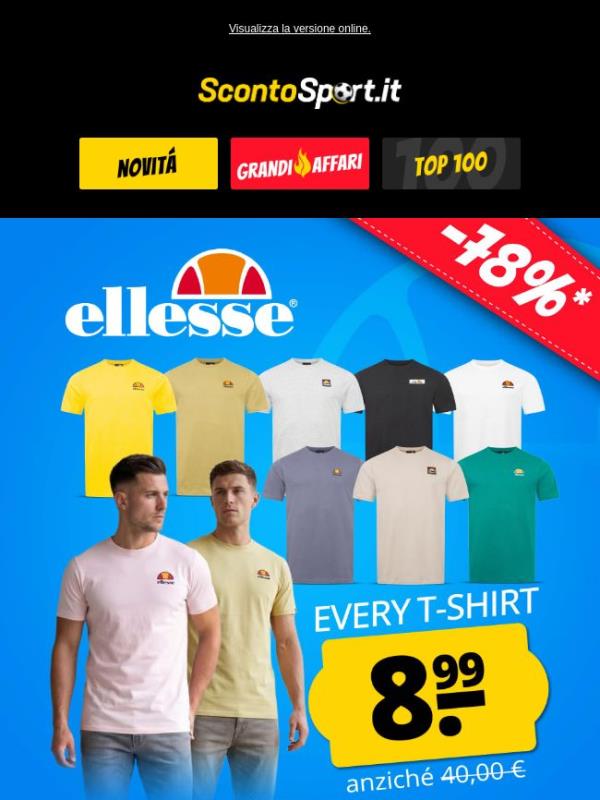 8,99 € ogni maglietta ellesse 😎