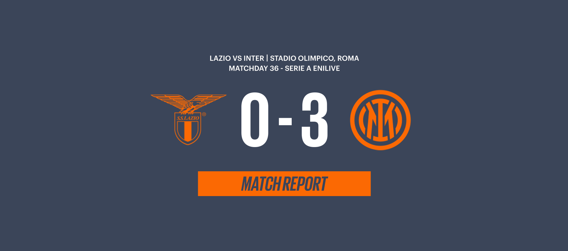 Match report