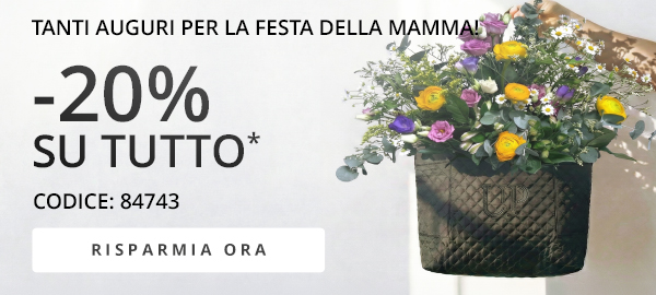 -20% su tutto