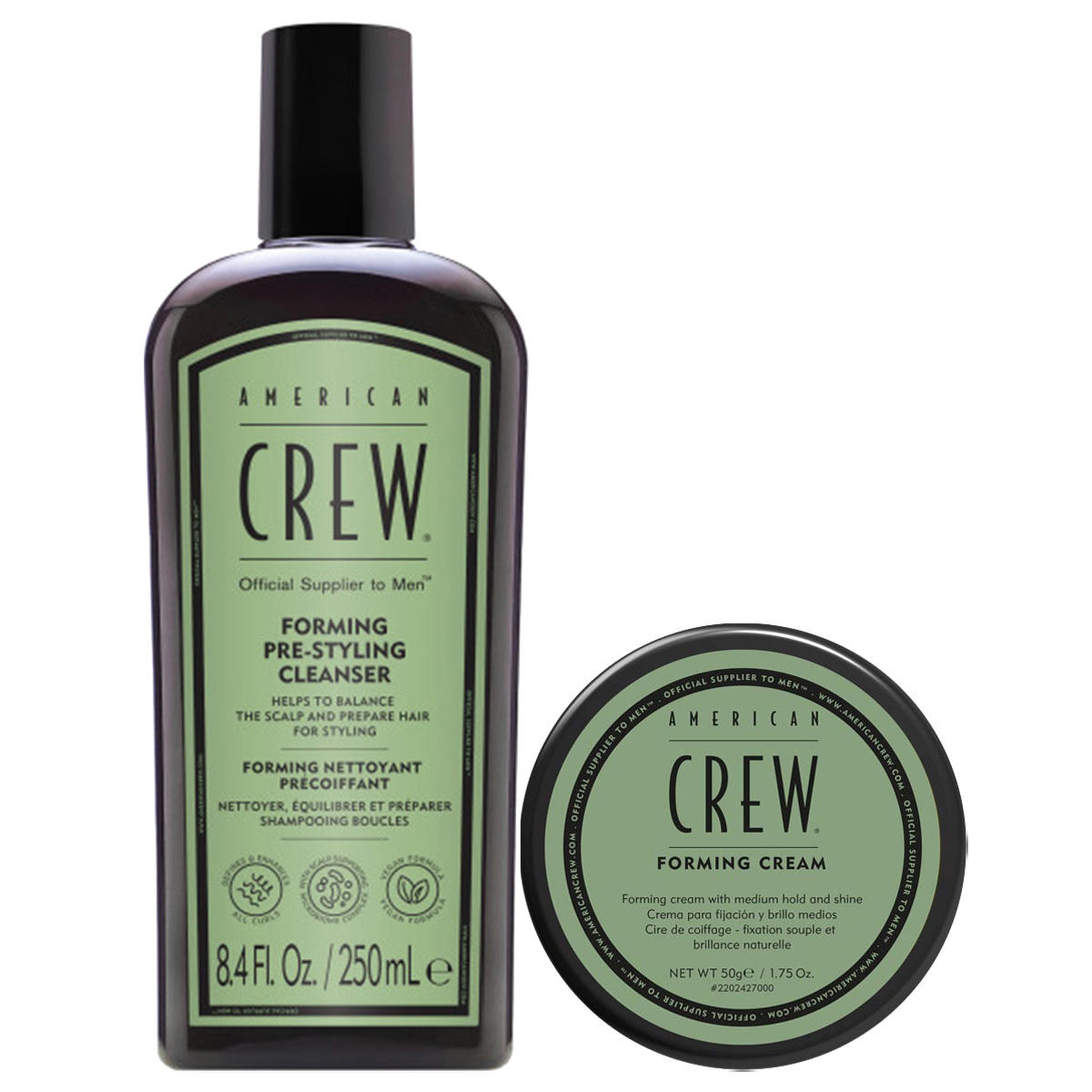 Forming Cream + Cleanser Set