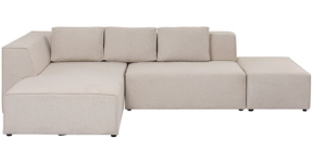 Corner Sofa_Infinity_Ottomane_Creme_Left