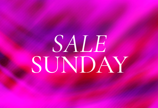 Sale sunday