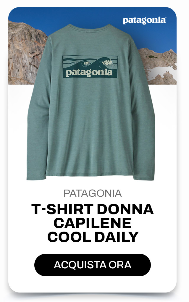 Maglia donna Long-Sleeved Capilene Cool Daily Logo