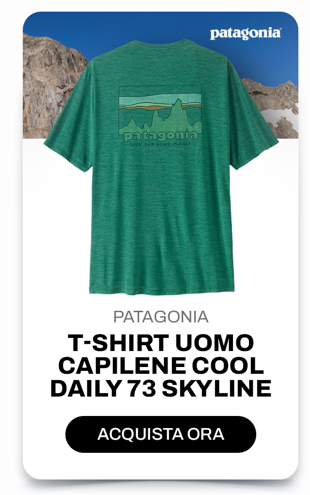 T-shirt uomo Capilene Cool Daily 73 Skyline