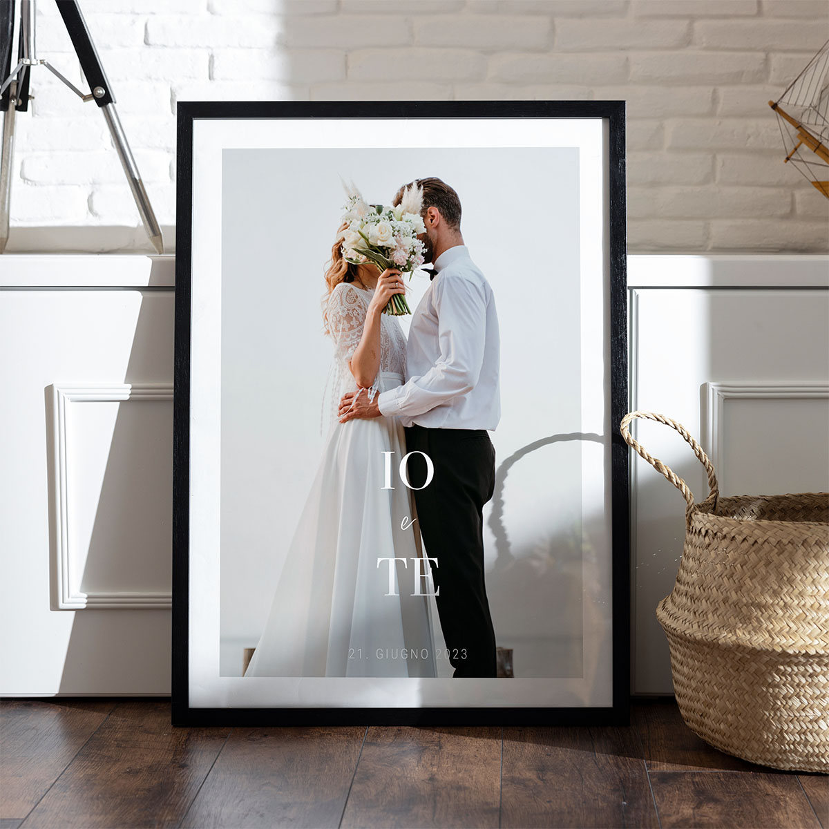 Image of Poster Fotografico Personalizzato con Testo