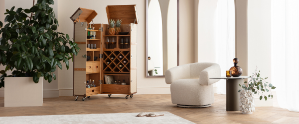 Maye Swivel Armchair – Cream