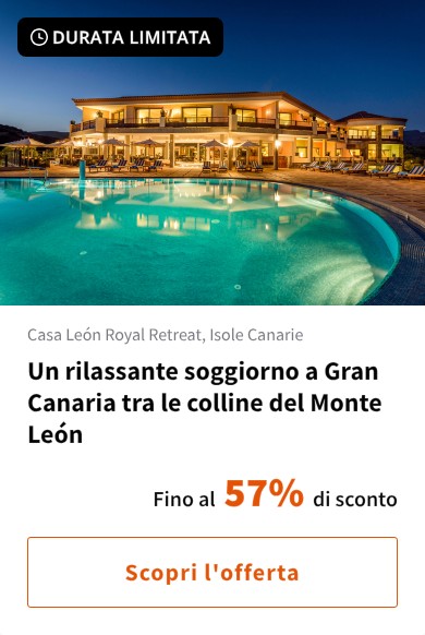 Un rilassante soggiorno a Gran Canaria tra le colline del Monte León