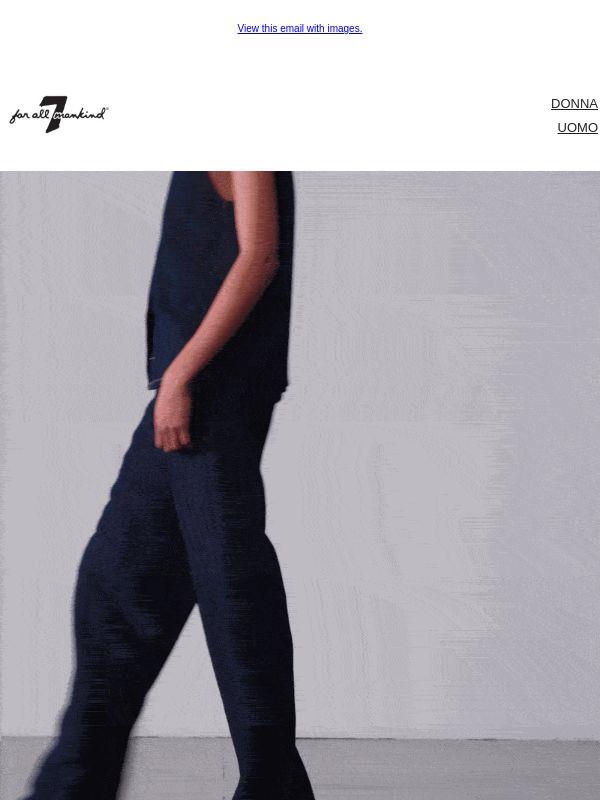 Fit wide in Indigo Linen