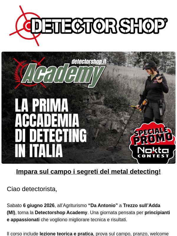 Arriva la DetectorShop Academy