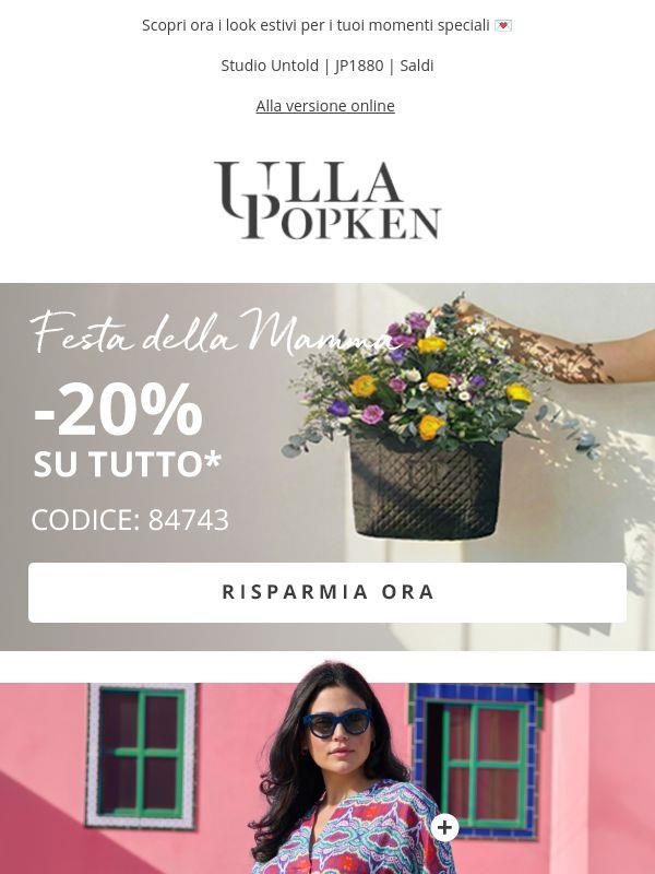 Acquista e risparmia: 20% di sconto su TUTTO 💖