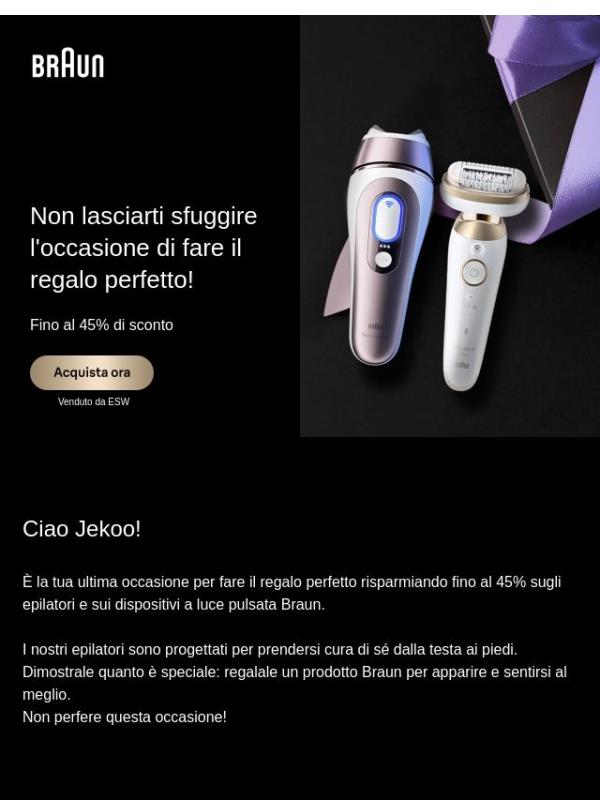 Offerte esclusive Braun