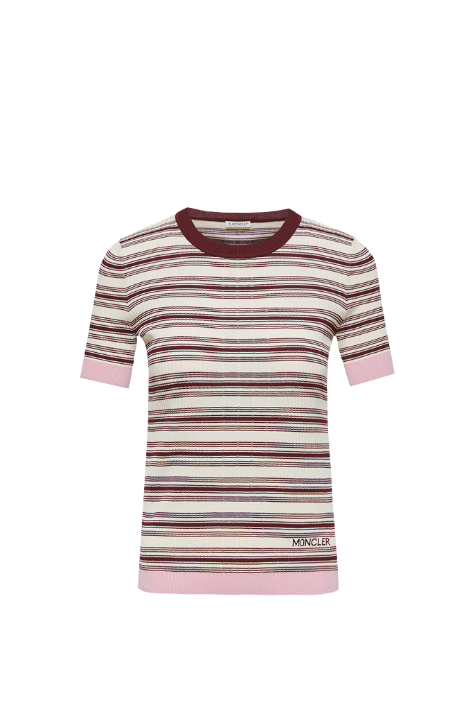 T-shirt in cotone a righe