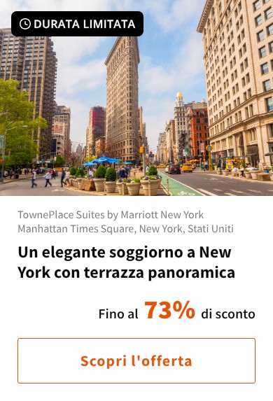 Un elegante soggiorno a New York con terrazza panoramica