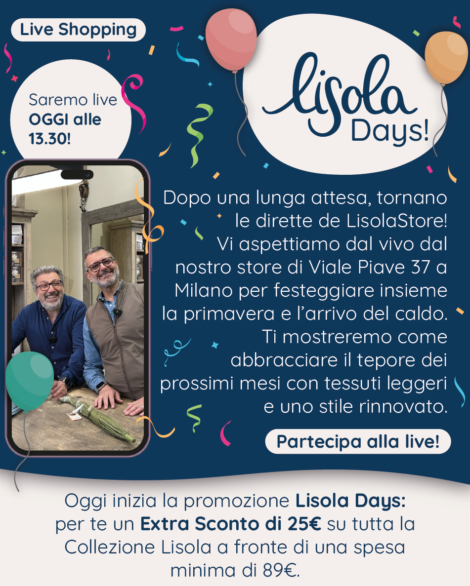 Lisola Days: segui la diretta
